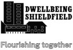 Dwellbeing Shieldfield flourishing together Logo